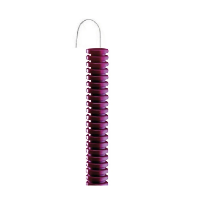 Tubo corrugato in PVC 20 mm 100 m con tirafilo lilla