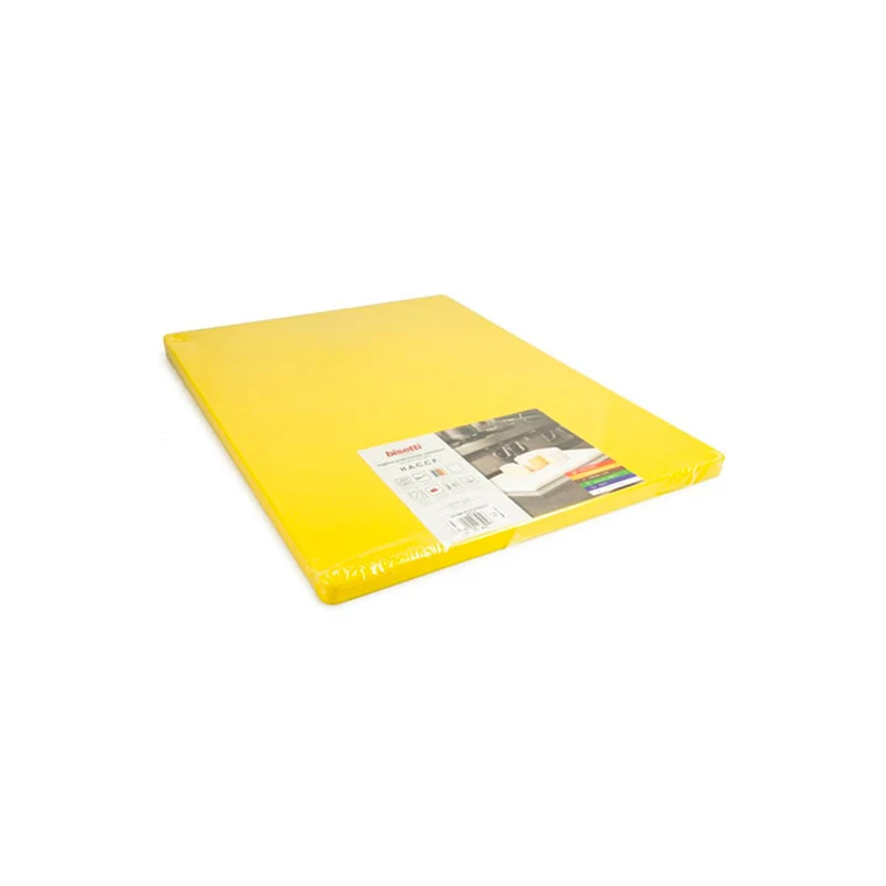 Tagliere in Polietilene Giallo 50x40x2 cm - BISETTI - Tg5040Y