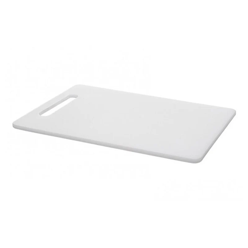 Tagliere con manico 40x30x1 cm - Bianco - BISETTI