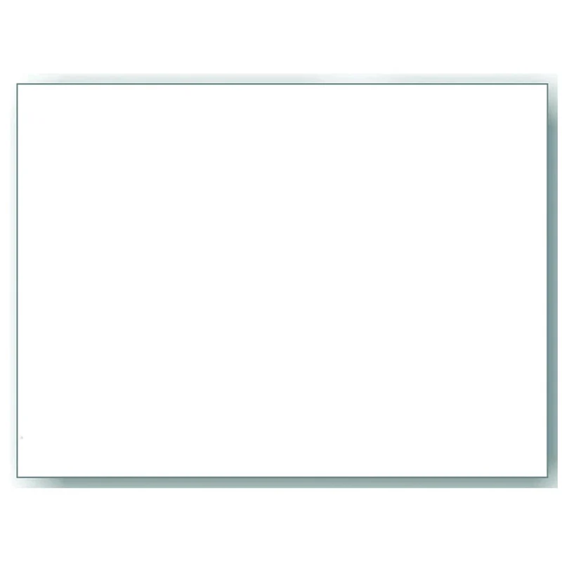 Tovagliato sunny felpato tinta unita bianco - altezza 140 cm - rotolo 20 mt