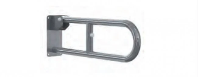 BARRA RIBALTABILE IN ACCIAIO INOX LUCIDO