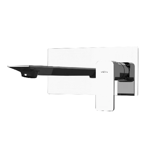 Miscelatore monocomando lavabo da incasso icon nero opaco