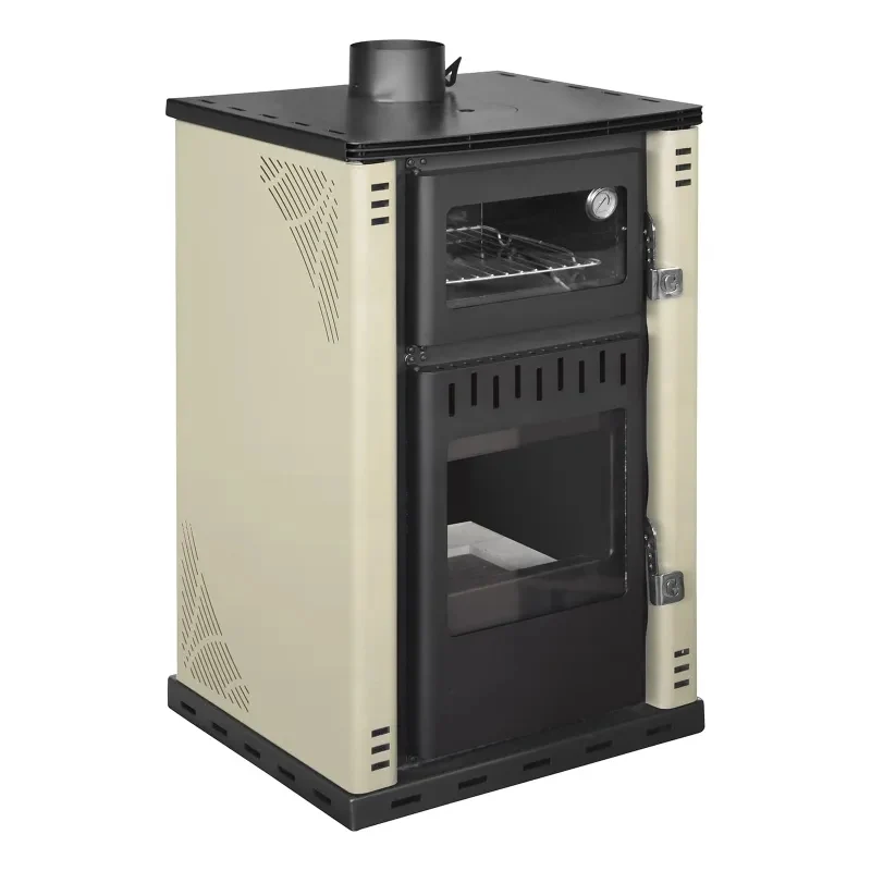 Stufa a Legna con Forno e Boiler 38L ELSA
