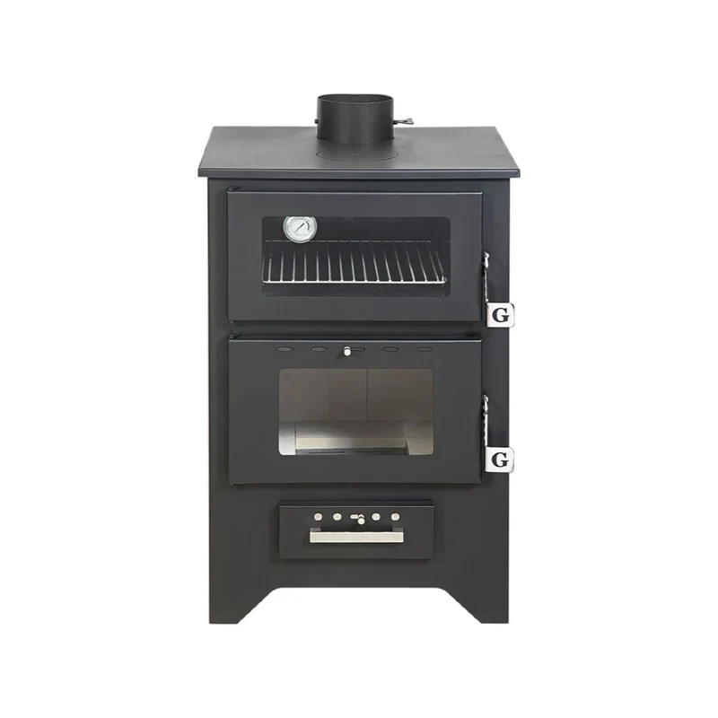 STUFA A LEGNA CON FORNO SILVIA