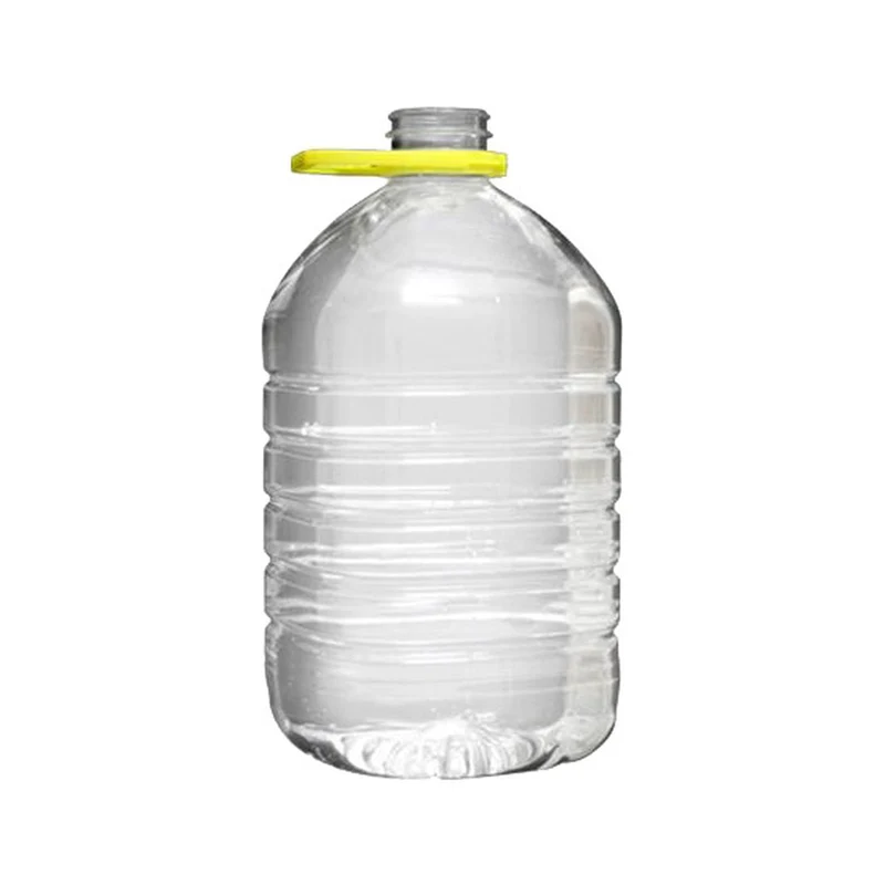 Dama PET Neutro 5L con Tappo – Confezione 18 Pz