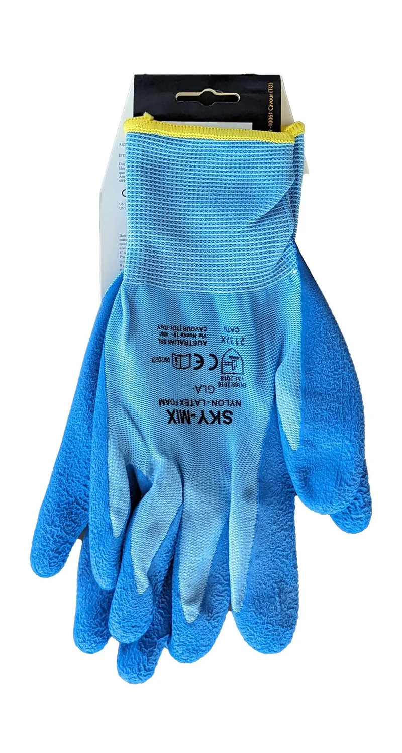 GUANTO S/LATT.SKYMIX AZZURRO T.11