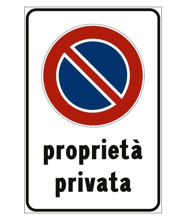 CARTELLO LAM.DIV/SOST.PR/PRIV.40X60