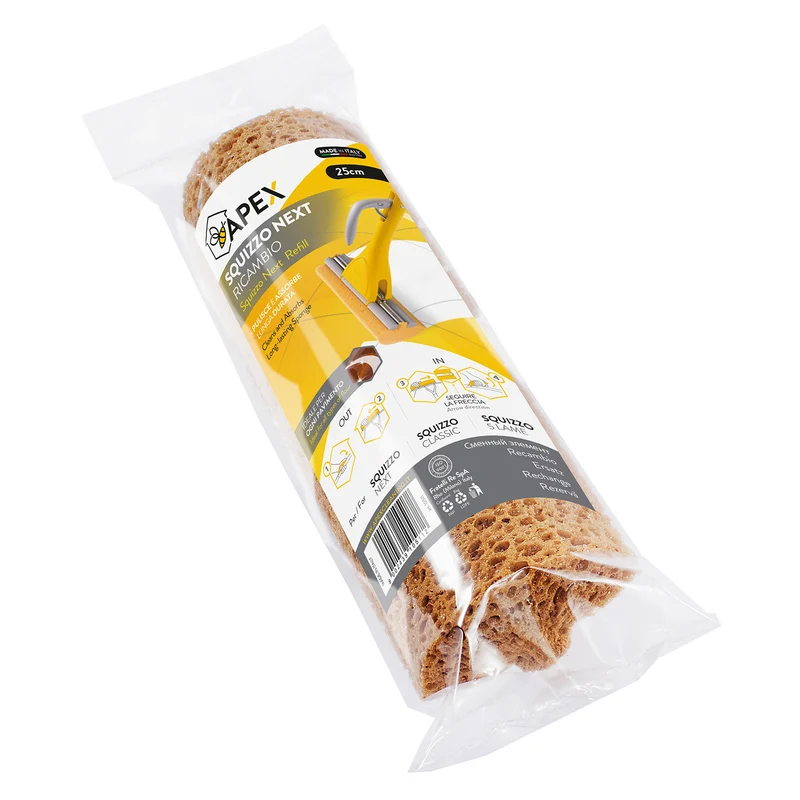 Ricambio Spugna Next 25 cm per Lavapavimenti Squizzo Classic Apex