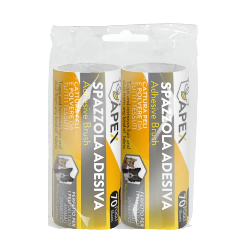 Ricambi per Spazzola con Nastro Adesivo Levapelucchi Sticky Tape Apex