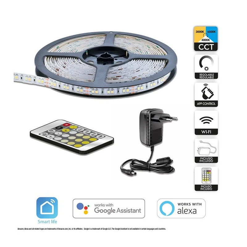 Kit strip LED Wi-Fi