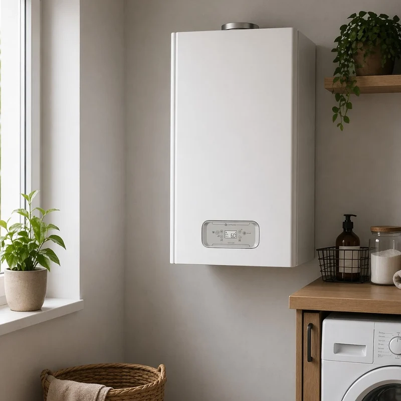 Caldaia murale a camera aperta a gas classe energetica C 74.5x40x31.9 cm 25 Kw INOA ULTRA