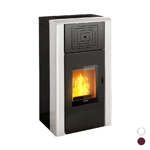 Termostufa idro a pellet nocciolino venua 20 kw bordeaux