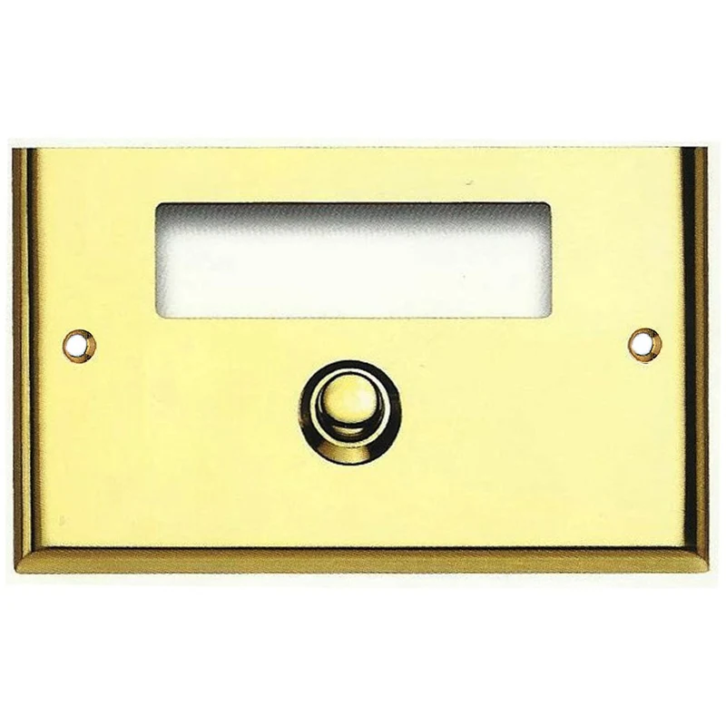 Campanello gold (nettuno) c/finestra olv