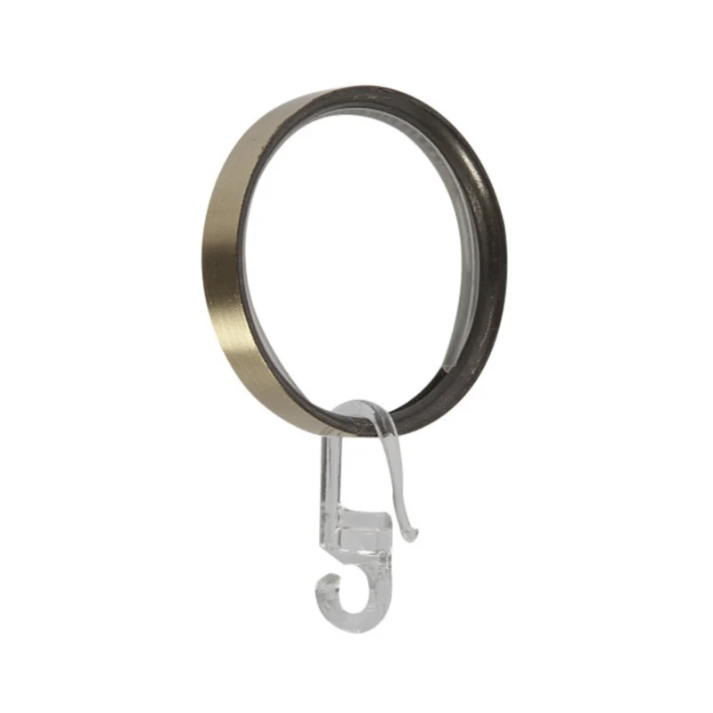 Anelli in metallo bronzo per bastone tenda 8Pz