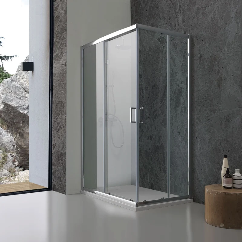 Box doccia 70x70 cristallo trasparente 6 mm