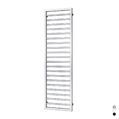 Termoarredo zehnder subway h. 1261 nero opaco largh. cm 60