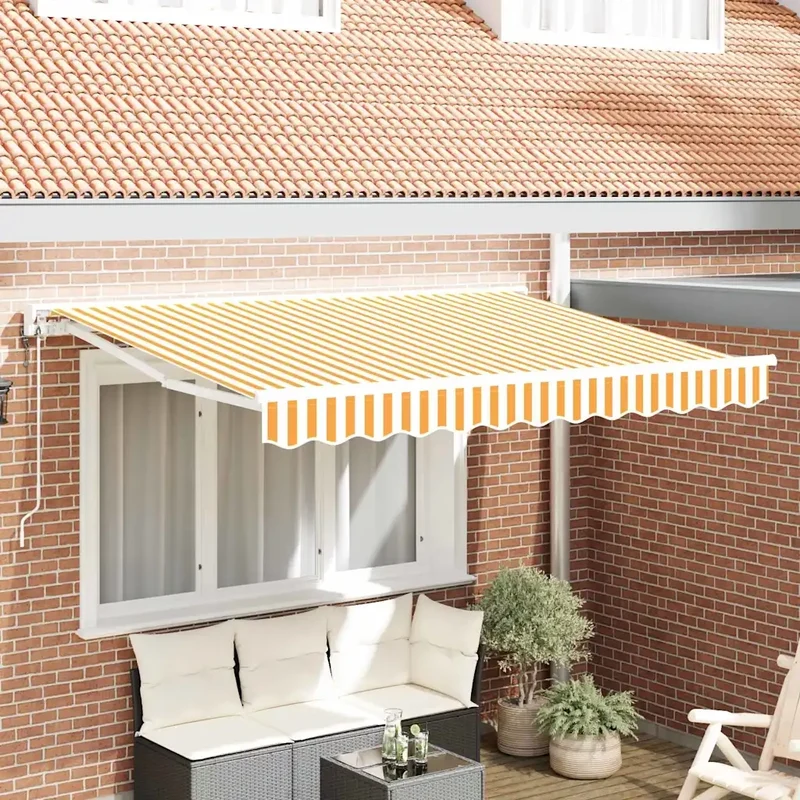 Struttura della tenda Giallo e Bianco 300 x 200 cm 3329500