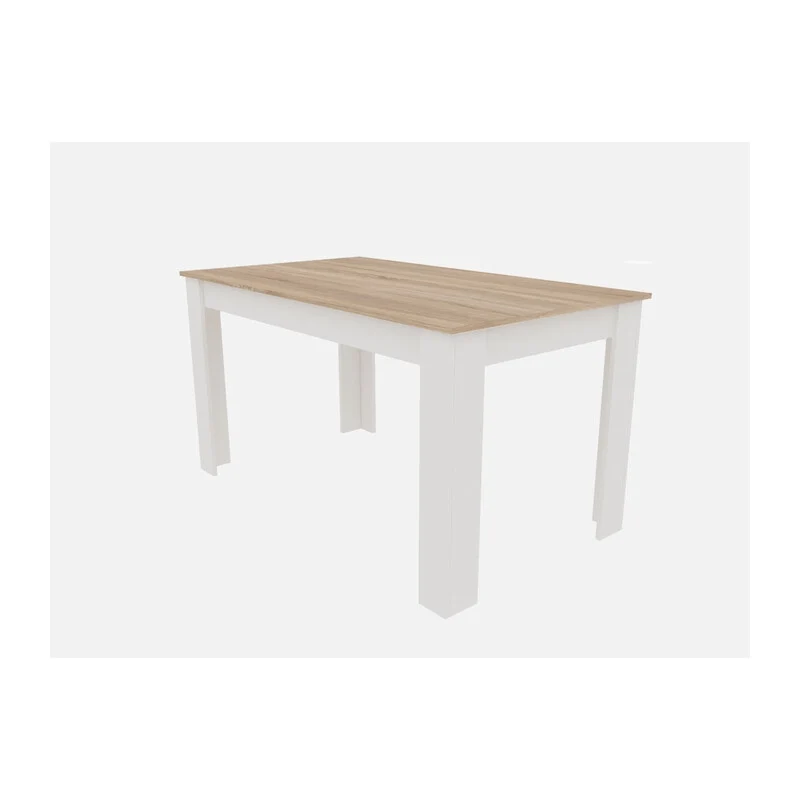 Tavolo Allungabile Cm 80 x 140 x 180XH.75 Rov. Bianco