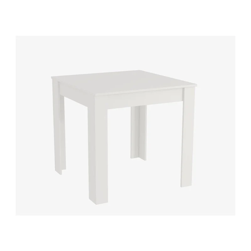 Tavolo Fisso Cm 80 x 80XH75 Bianco