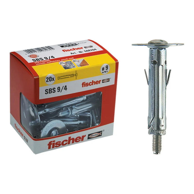 Tassello Fischer SBS 9/4 con vite