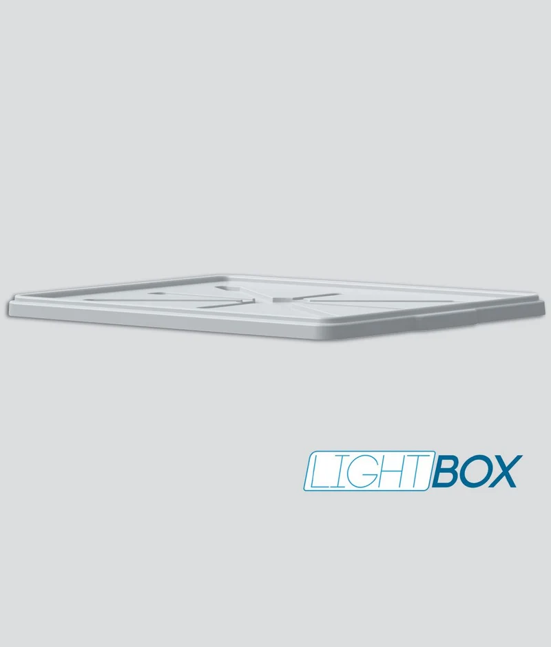 COPERCHIO X CONTEN.LIGHT BOX TRASP.