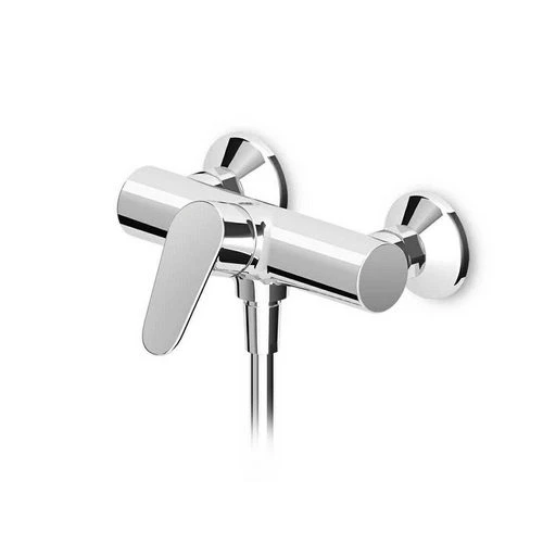 Monocomando esterno doccia serie rivo cromo