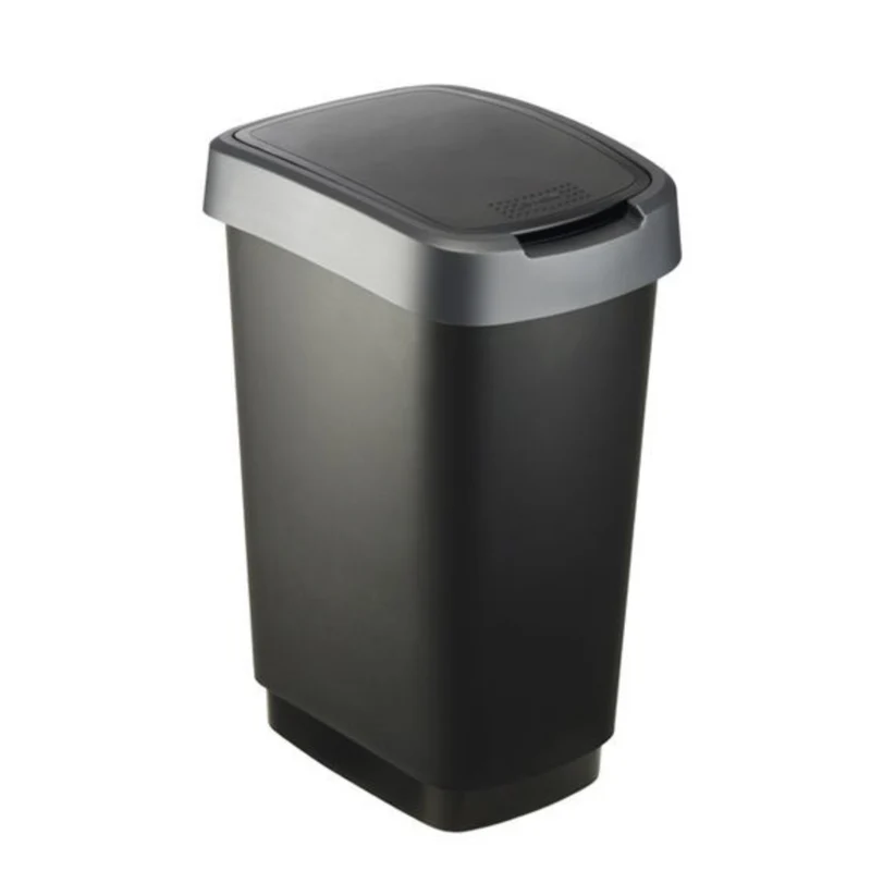 Pattumiera con coperchio basculante