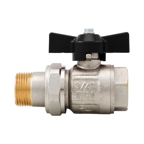 Valvola a sfera ideal passaggio totale mf 1 dn 25 40bar/580 psi