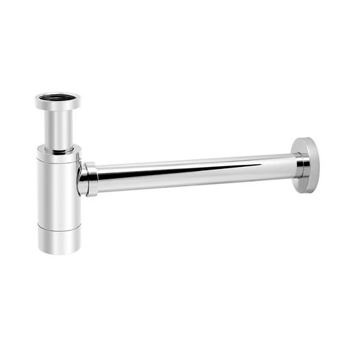 Sifone di scarico telescopico bob light tondo 1 1/4 cromo