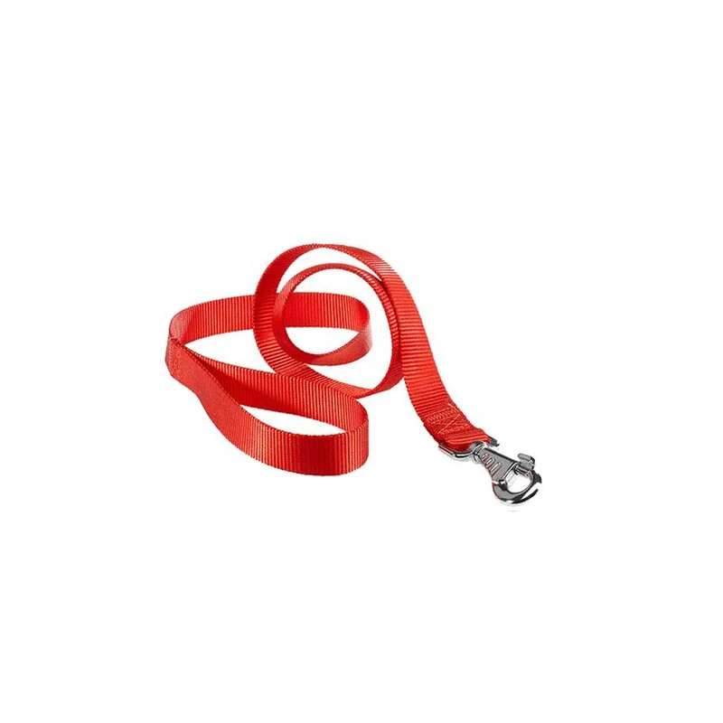 Zoov Guinzaglio in Nylon Rosso MM.10XCM.120