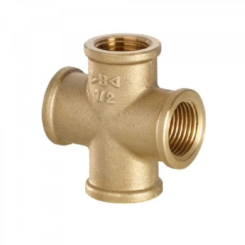 Croce femmina ottone 2