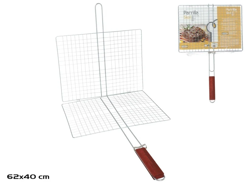 Griglia barbecue 62x40cm in ferro - Kitchen&go