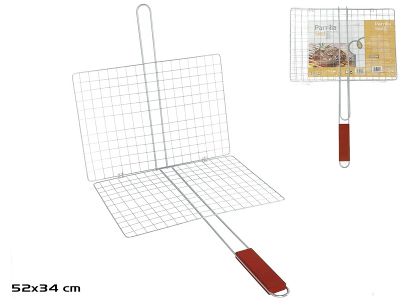 Griglia barbecue 52x34cm in ferro - Kitchen&go