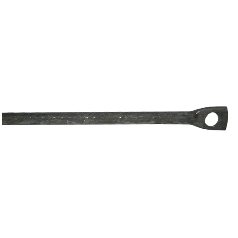 Ferro cremonese tondo c/foro h.cm.120 - 25 pz
