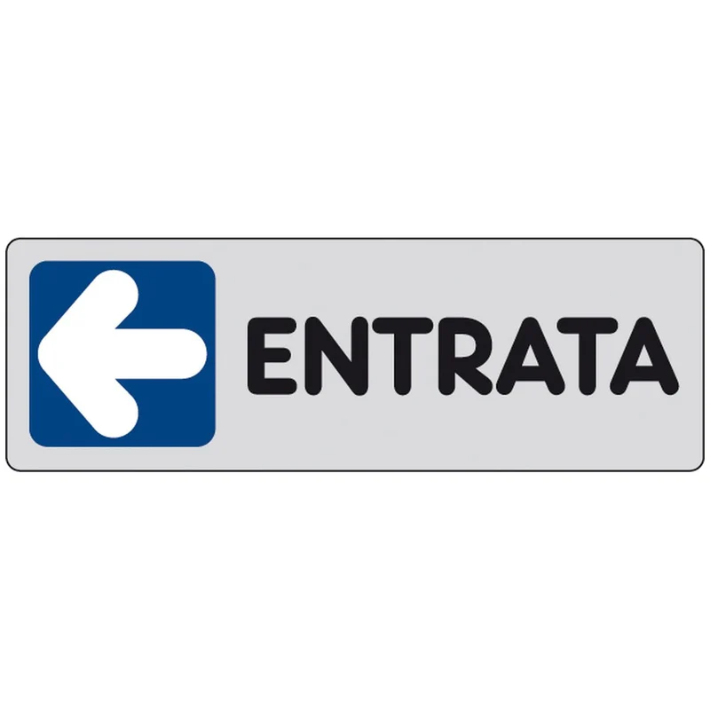 Etichetta adesiva 150x50 entrata (sx) - 10 pz